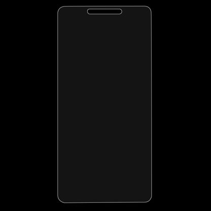 Tempered glass screen protector with smooth clear overlay for smartphone screen