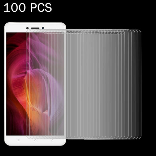 100-pack tempered glass screen protectors for smartphone display, clear 9H