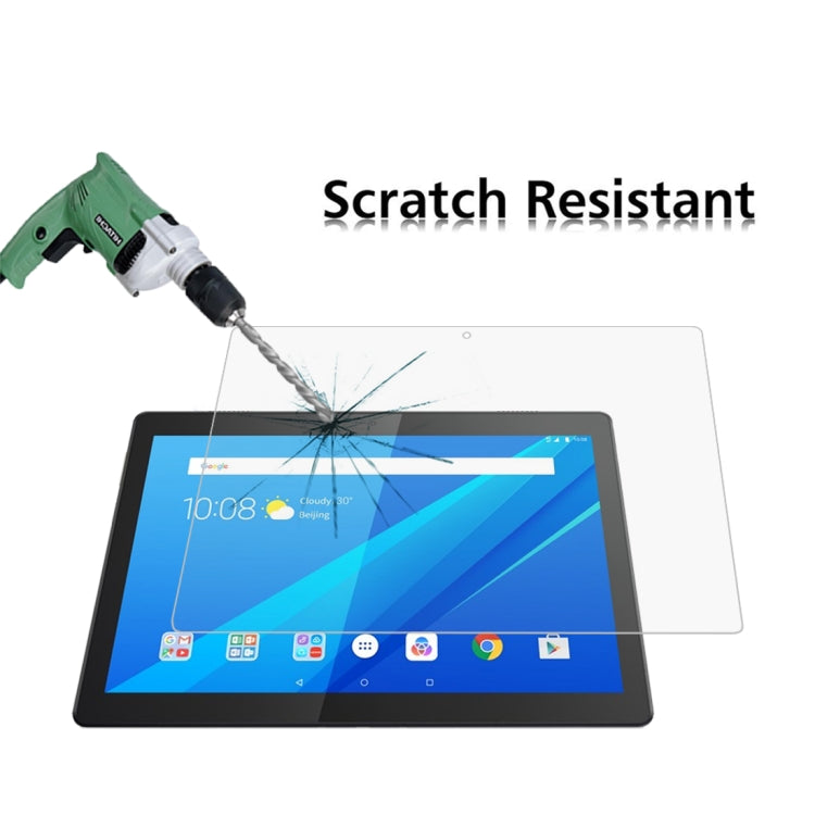 Explosion-proof tempered glass screen protector film for tablet, crack from impact