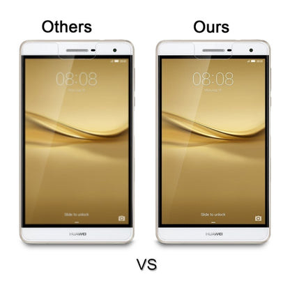 Tempered glass screen protector, improved clarity on a 7-inch phone display
