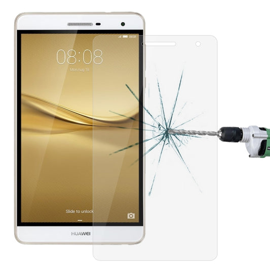 Tempered glass screen protector for tablet, clear full-screen coverage with rounded corners