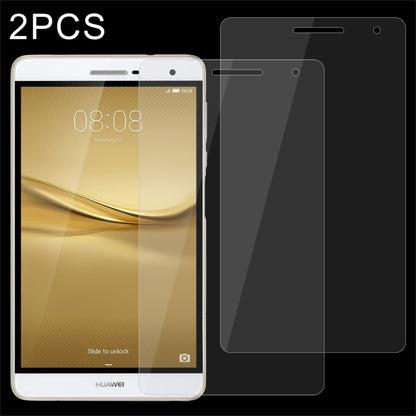 2-pack tempered glass screen protectors for tablet, clear full-screen coverage