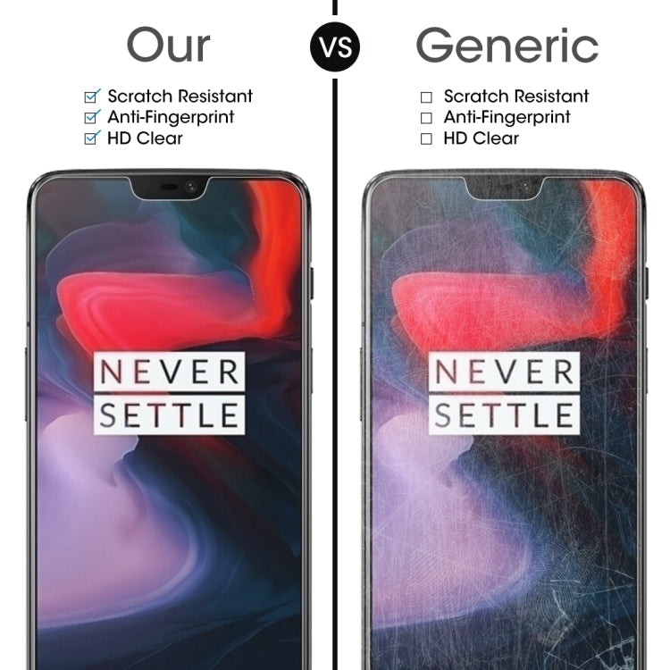 Tempered glass screen protector with HD clear finish and scratch-resistant protection
