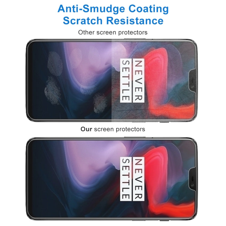 Tempered glass screen protector with anti-smudge coating and scratch resistance