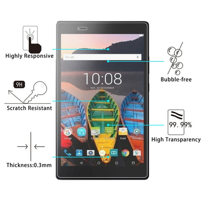 Tempered glass screen protector with 9H scratch resistant and bubble-free icons