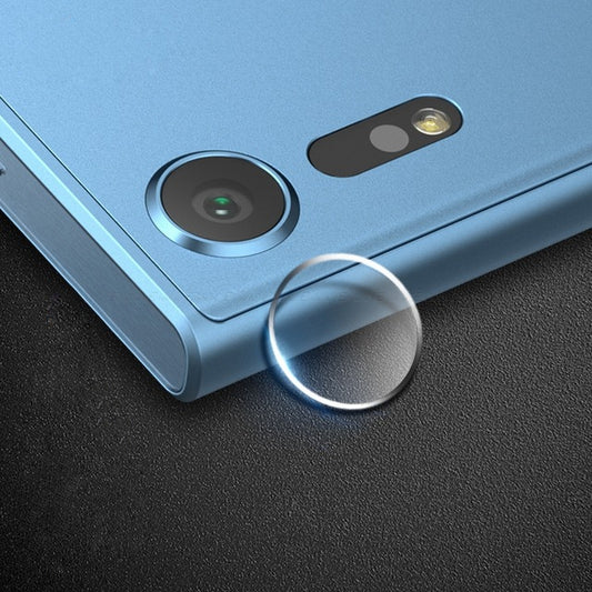Transparent tempered glass rear camera lens protector film for smartphone