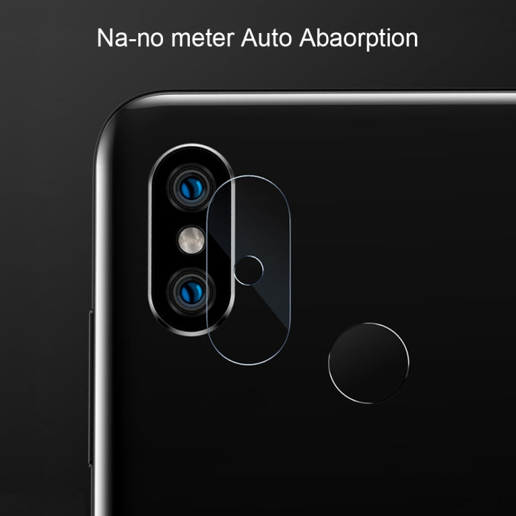 Clear rear camera lens protector film with precise cutout fit
