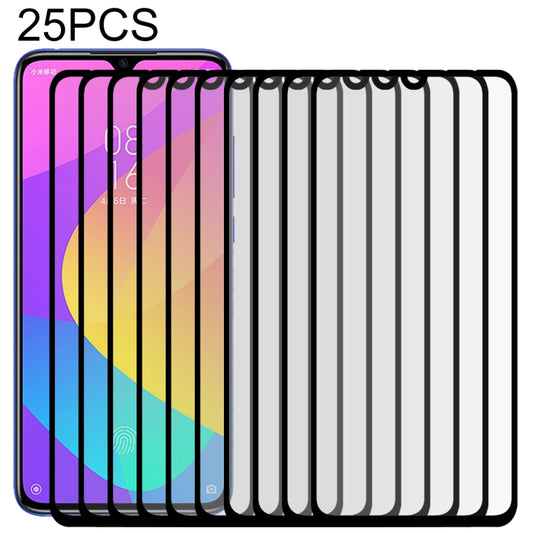 Tempered glass screen protector film kit (25-pack) for full-screen coverage