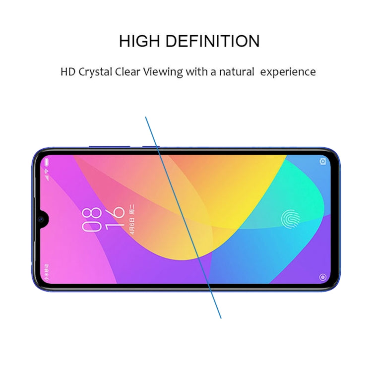 HD tempered glass screen protector for smartphone, full-screen transparent fit