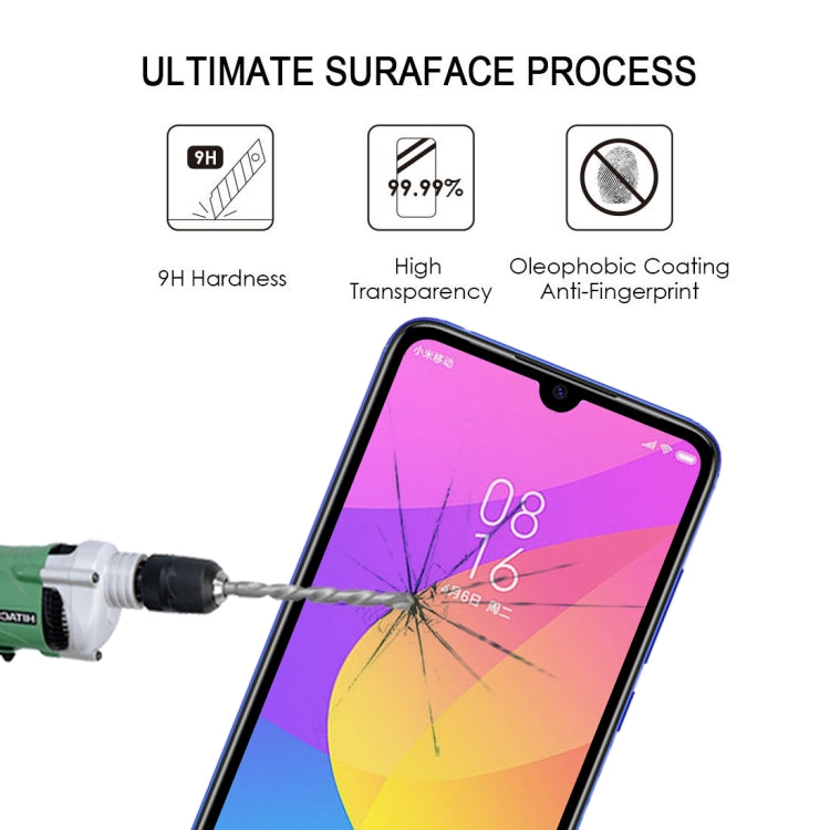 9H tempered glass screen protector with anti-fingerprint and oleophobic coating