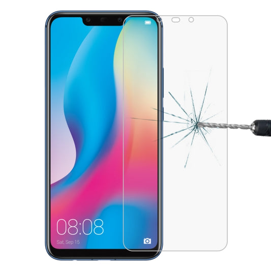 Tempered glass screen protector for smartphone screen, full coverage with rounded edges