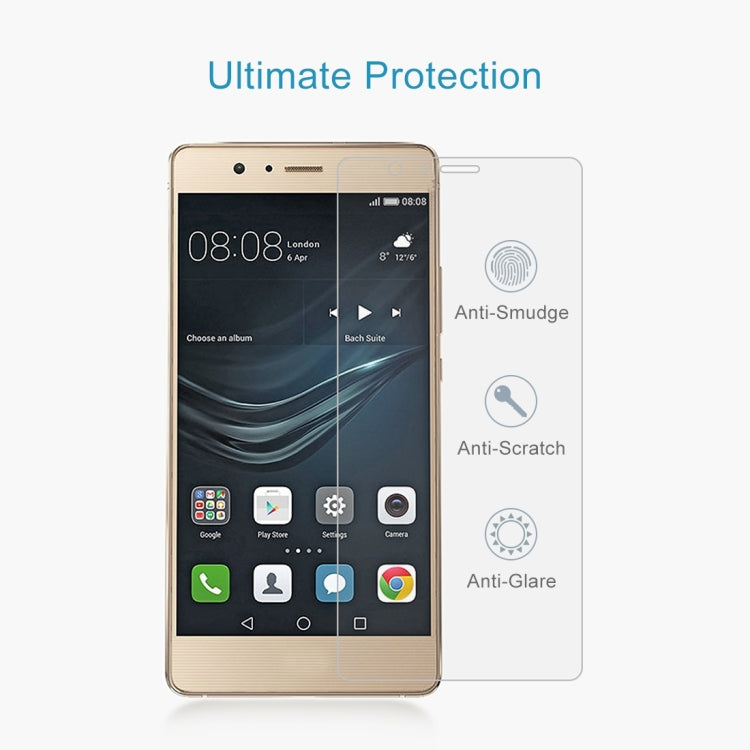 Tempered glass screen protector for phone, showing anti-smudge, anti-scratch, anti-glare