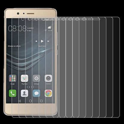 Tempered glass screen protector film set with multiple sheets on phone front