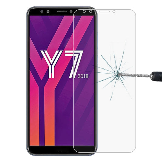 Tempered glass screen protector film for a smartphone, with front cover aligned on display