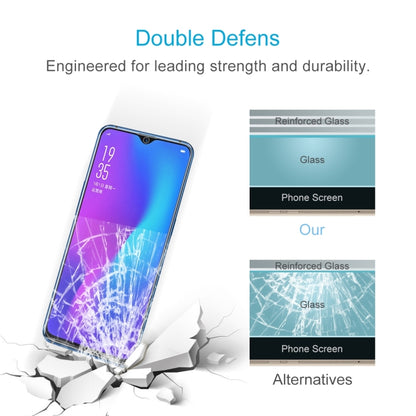 Tempered glass screen protector with reinforced glass for OPPO R17, impact resistance