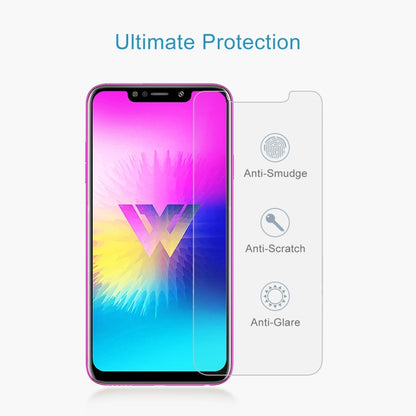 Tempered glass screen protector for LG W10 with anti-smudge, anti-scratch, anti-glare