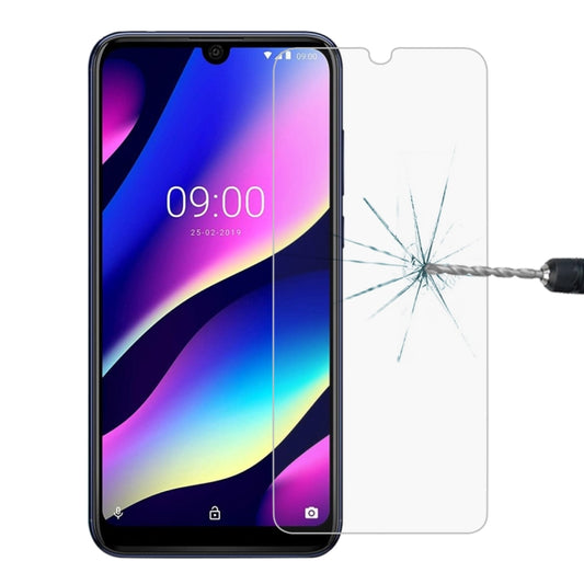 Tempered glass screen protector on a smartphone, clear and curved edge-ready