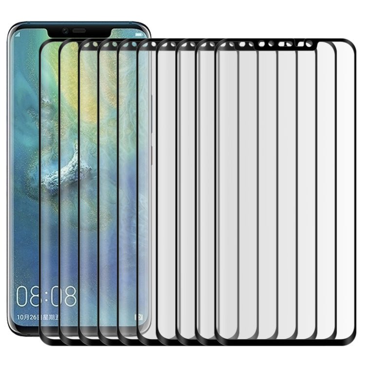 Tempered glass screen protector film set, multiple pieces with full-screen curved fit