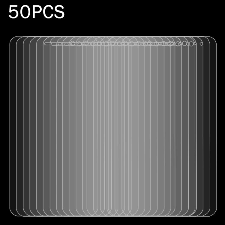 Set of clear tempered glass screen protectors, multiple pieces for full screen coverage