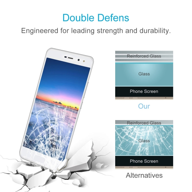 Tempered glass screen protector with reinforced glass for durable phone screen