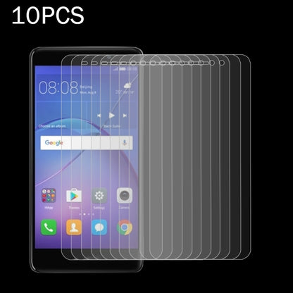 10-pack tempered glass screen protectors for smartphone, clear 2.5D curved edge