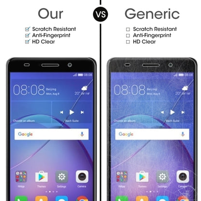 Tempered glass screen protector comparison: scratch resistant anti-fingerprint HD clear