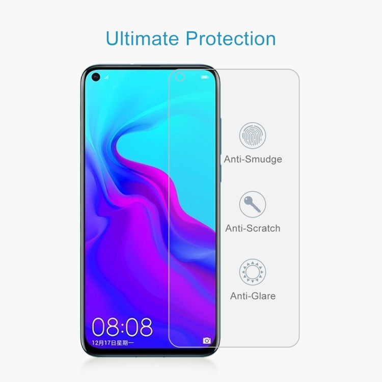 Tempered glass screen protector for Huawei Nova 4 with scratch- and smudge-resistance