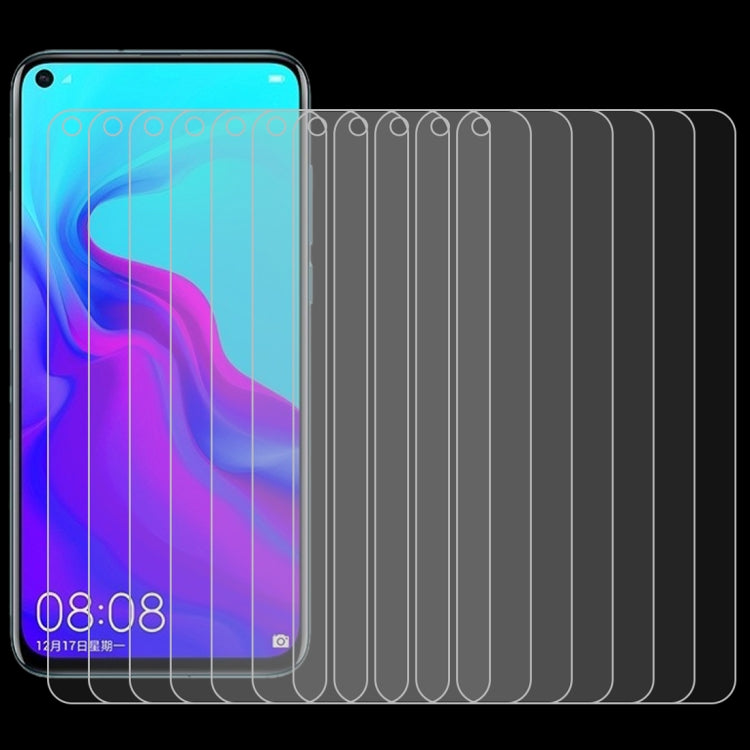 Tempered glass screen protector set with curved 2.5D edges and coverage guides