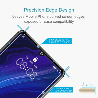 2.5D tempered glass screen protector edge cutout design for case compatibility