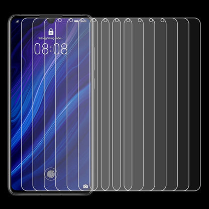 Tempered glass screen protectors, 2.5D curved edge, 100-pack layered
