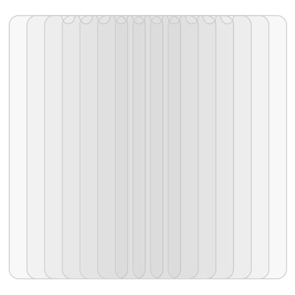 Clear 2.5D tempered glass screen protector sheets for Huawei P30 Lite, 100-pack