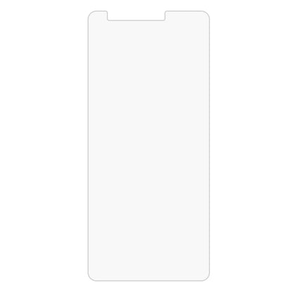 Clear tempered glass screen protector film for LG K9 with cutout edges