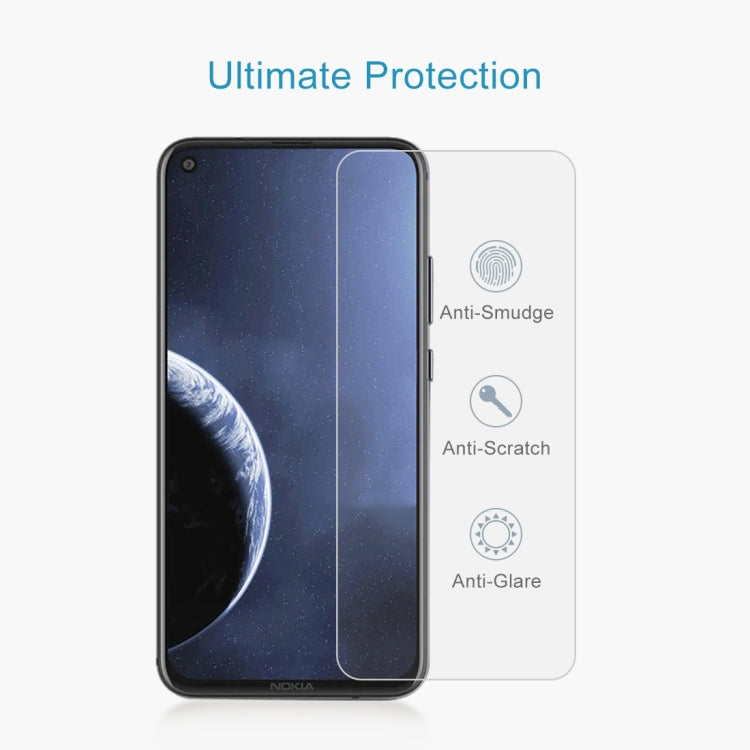 Tempered glass screen protector with anti-smudge, anti-scratch, anti-glare icons