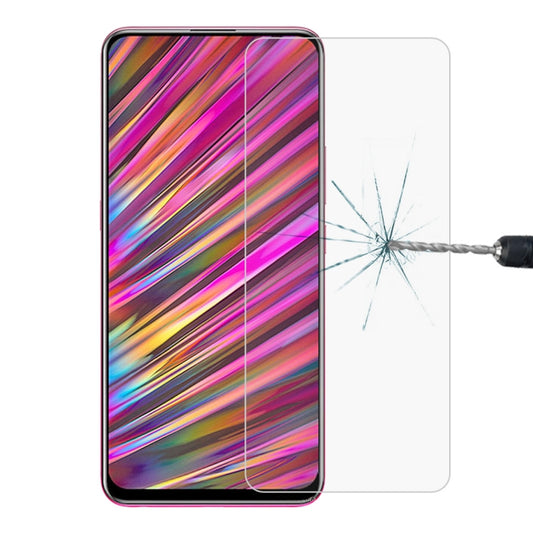 Tempered glass screen protector for Vivo V15, clear 2.5D edge film with rounded corners