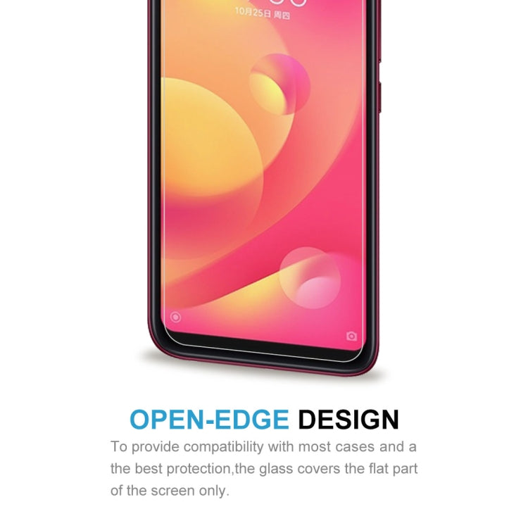 2.5D tempered glass screen protector film for smartphone screen, open-edge design