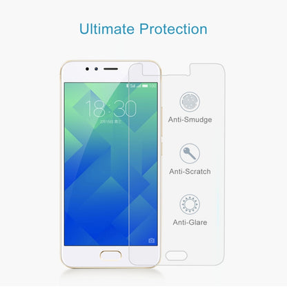 Tempered glass screen protector film for Meizu M5S with smudge and glare resistance