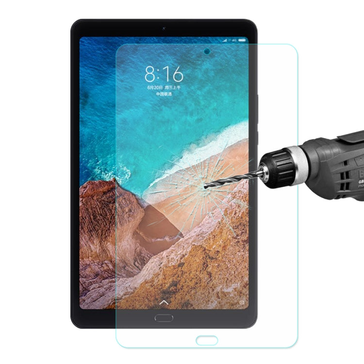 Tempered glass screen protector for tablet, applied with squeegee tool
