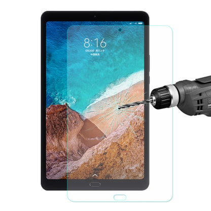 Tempered glass screen protector for tablet, applied with squeegee tool