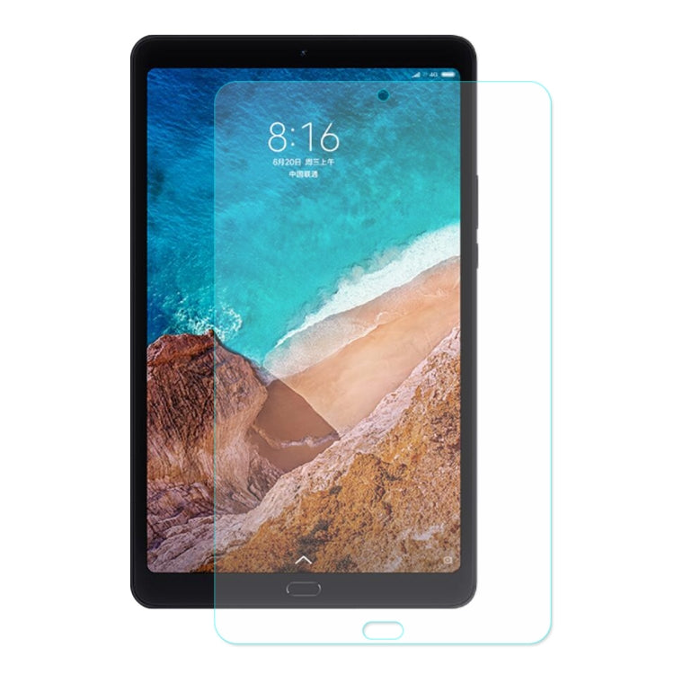 Tablet tempered glass screen protector with 2.5D rounded edges