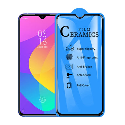 Ceramics screen protector film applied to Xiaomi Mi A3/CC9e, full cover front