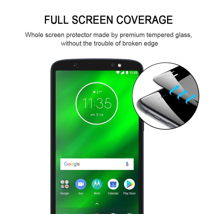 Full screen coverage tempered glass protector with curved edge for smooth fit