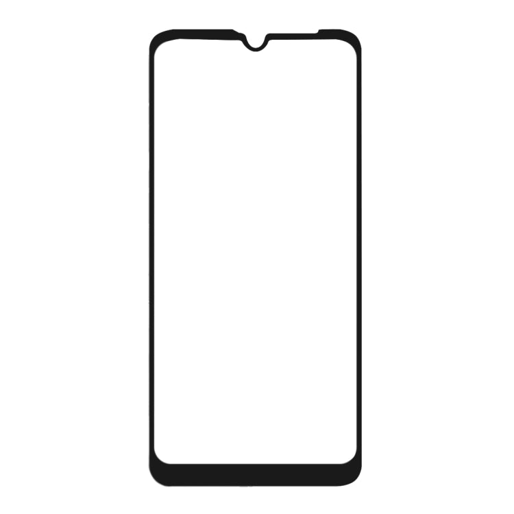 Tempered glass screen protector for smartphone, clear front cover