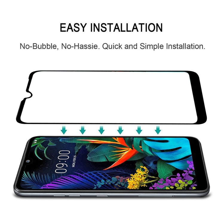 Tempered glass screen protector with easy bubble-free installation