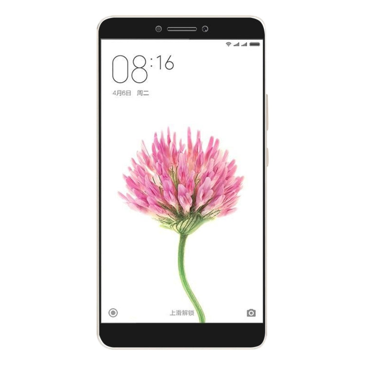 Full-cover tempered glass screen protector fitted on Xiaomi Mi Max phone