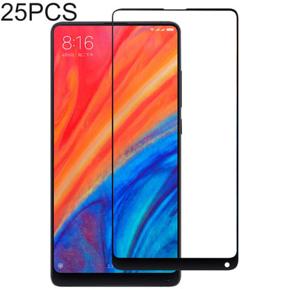 Full cover tempered glass screen protector set, 25-pack for phone screens