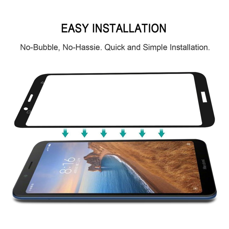 Easy-install tempered glass screen protector film with bubble-free adhesive