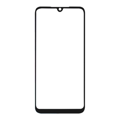 Full cover tempered glass screen protector for Xiaomi Redmi 7, clear panel with black border