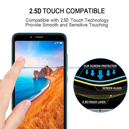 2.5D touch compatible tempered glass screen protector, smooth rounded clear edges