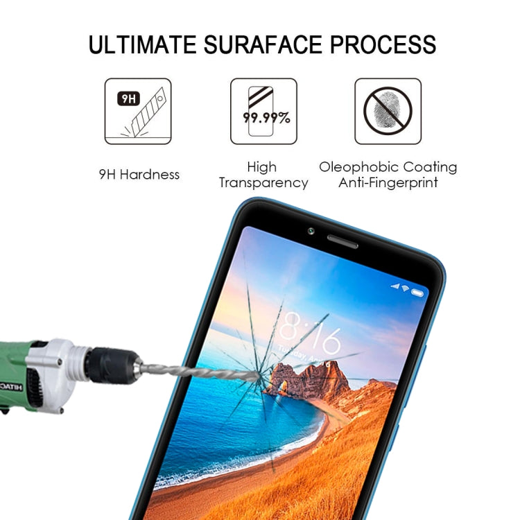 Tempered glass screen protector with 9H hardness and anti-fingerprint coating, clear panel