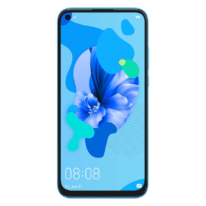 Clear tempered glass screen protector fitted over smartphone screen, full coverage